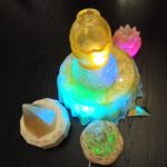 Изделия из эпоксидной смолы с подсветкой на светодиодах